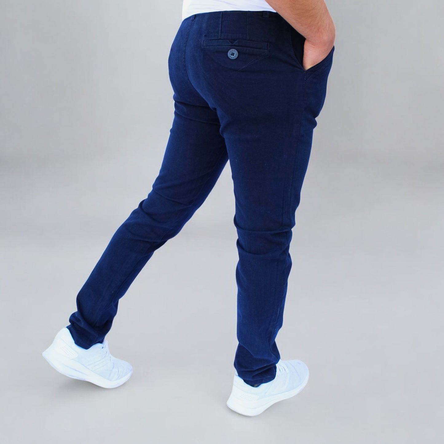 Pantalón Skinny de Gabardina stretch Para Hombre John Silver