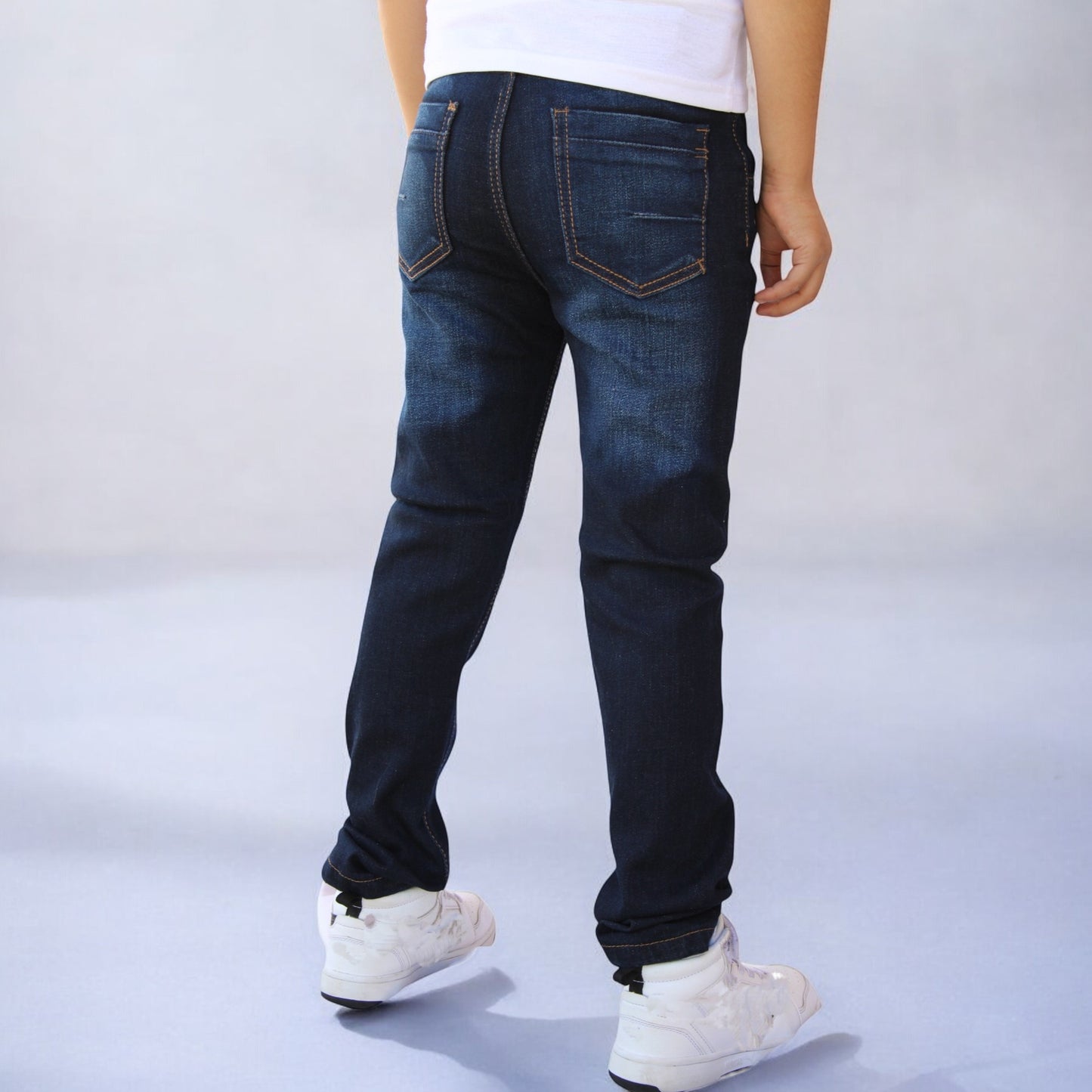 Pantalón Semiskinny de Mezclilla Stretch Para Niño John Silver