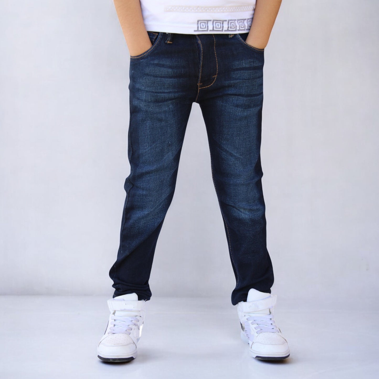 Pantalón Semiskinny de Mezclilla Stretch Para Niño John Silver