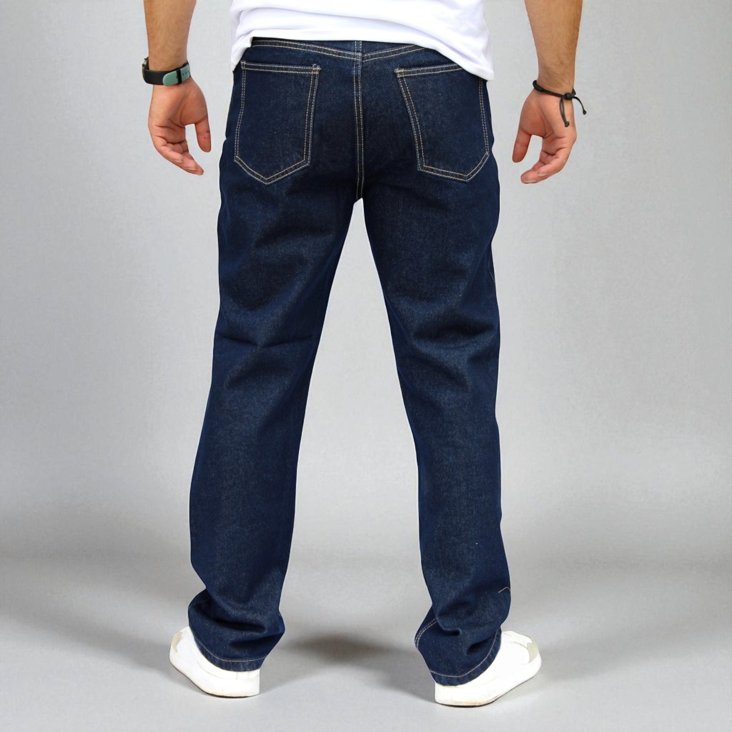 Pantalón De Mezclilla Recto John Silver