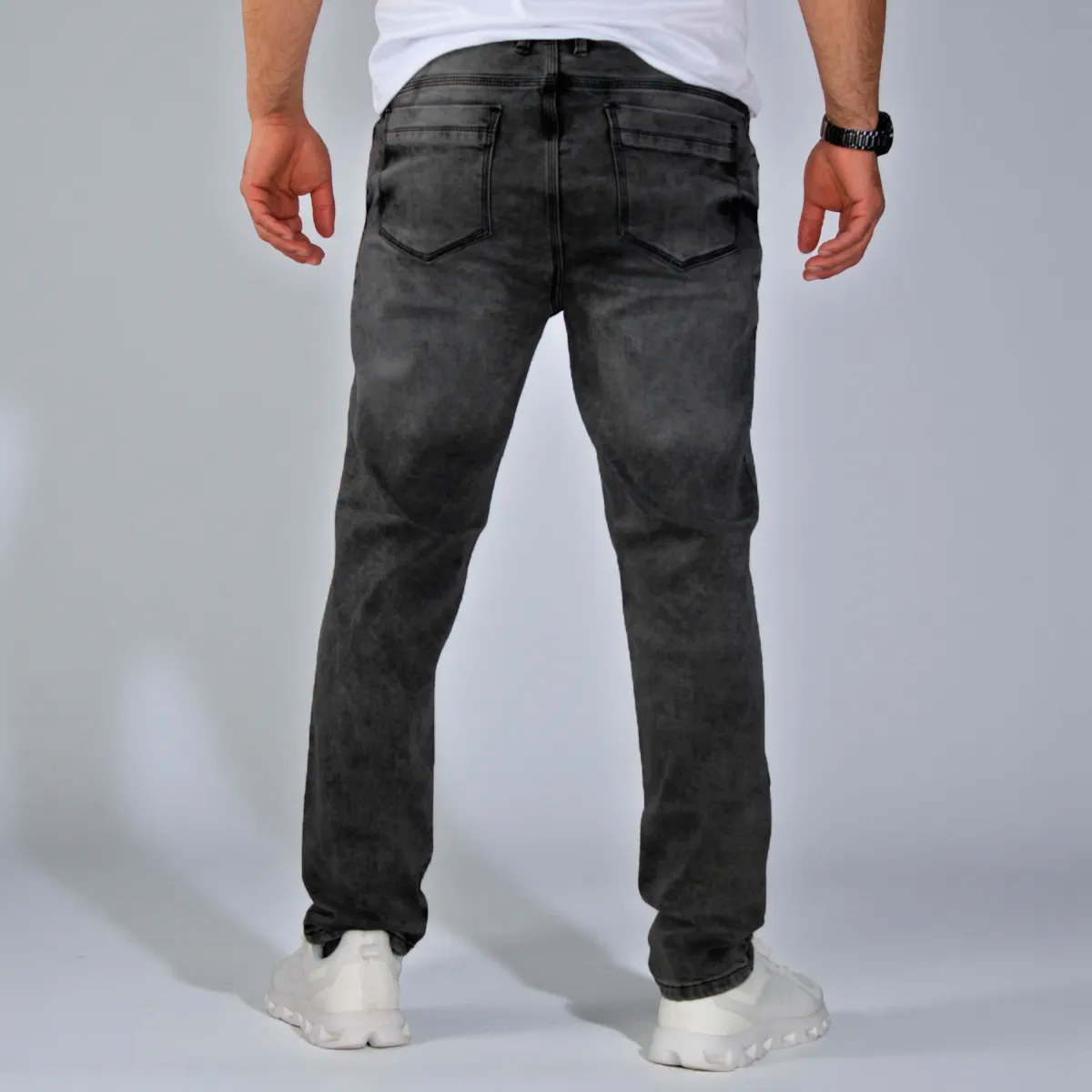 Pantalón Slim Fit de Mezclilla Stretch John Silver
