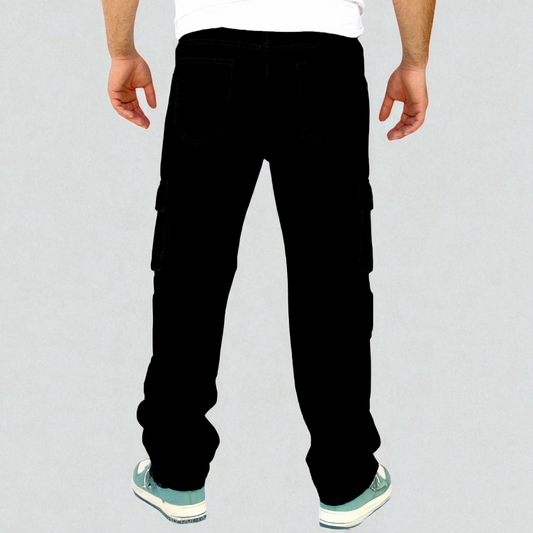 Pantalón Cargo de Mezclilla John Silver