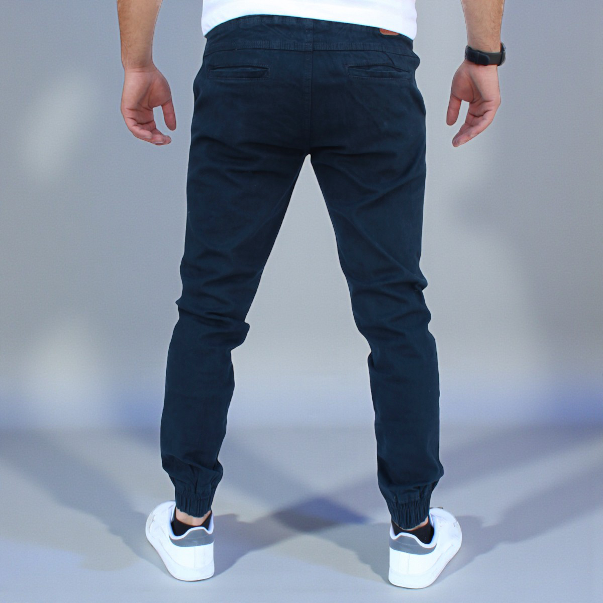 Pantalón Jogger de Gabardina Stretch John Silver
