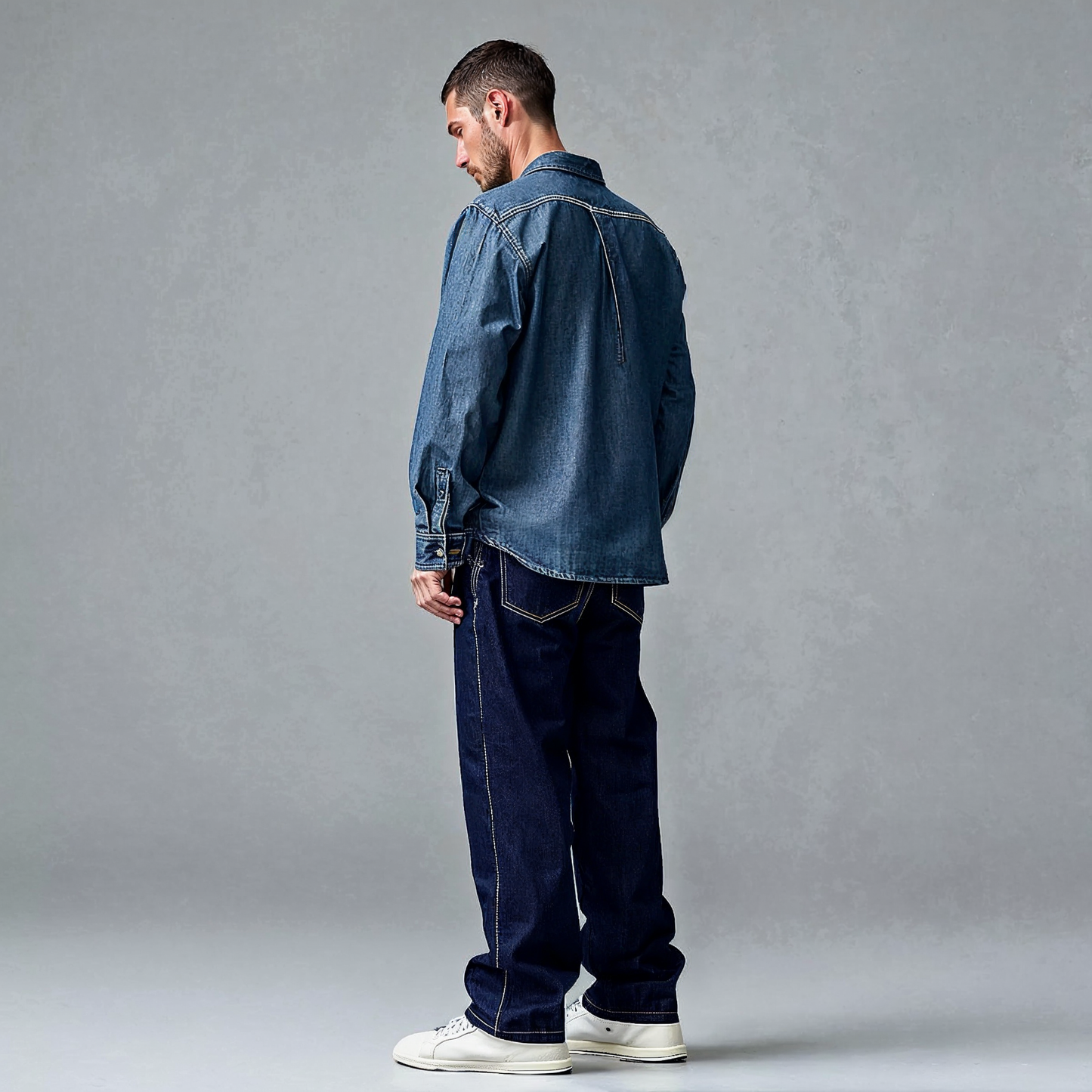 Pantalón De Mezclilla Semibaggy John Silver