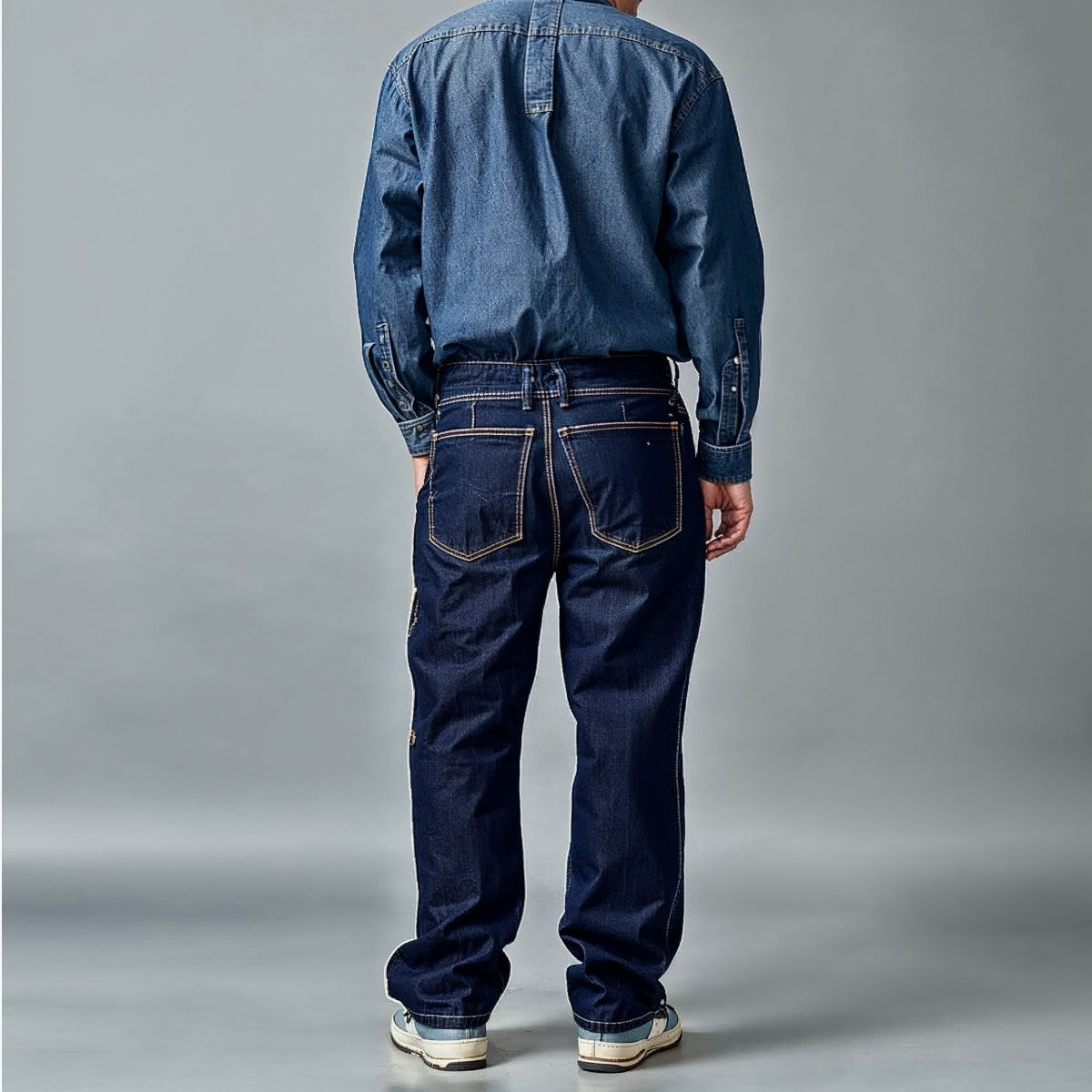 Pantalón De Mezclilla Semibaggy John Silver