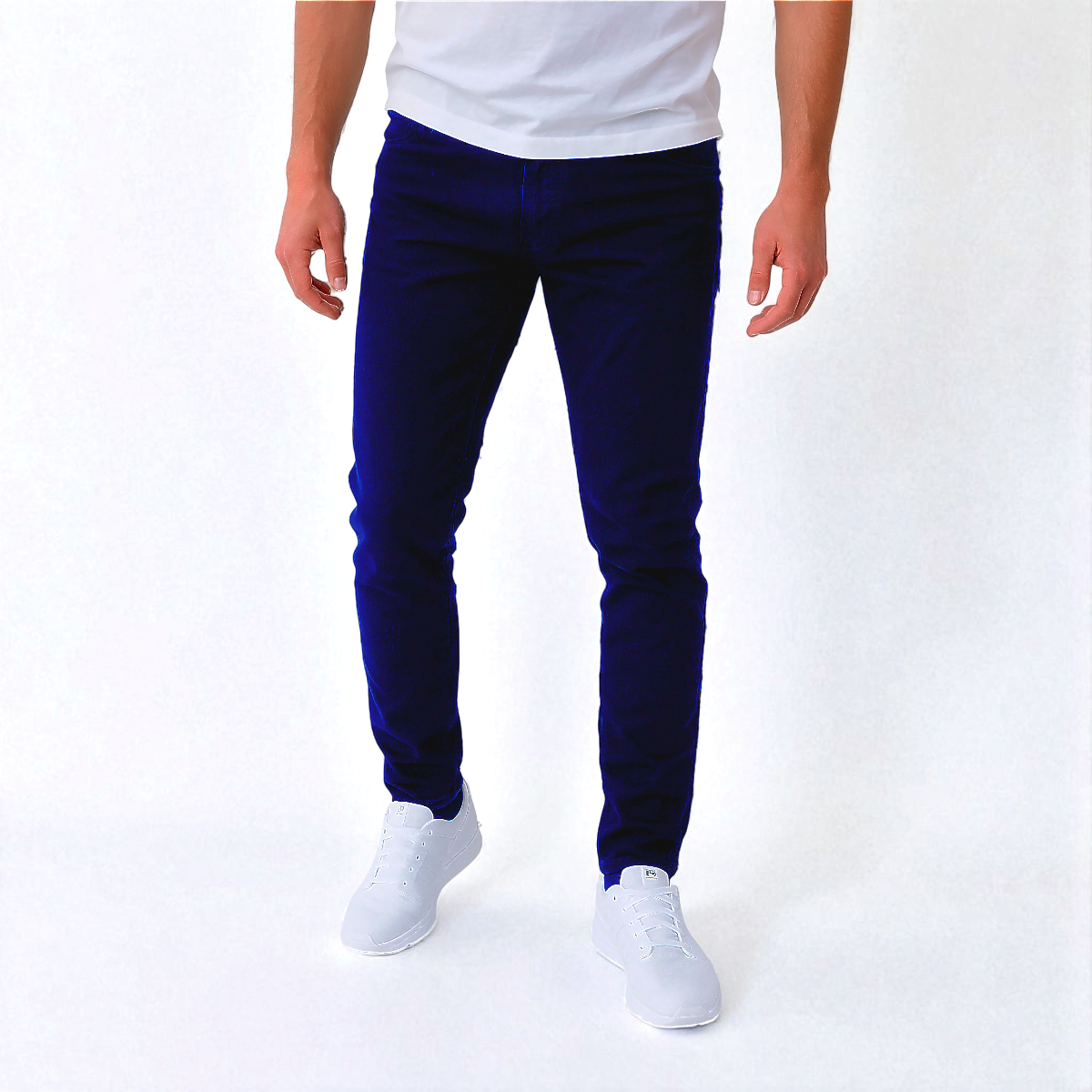 Pantalón Skinny de Gabardina stretch Para Hombre John Silver