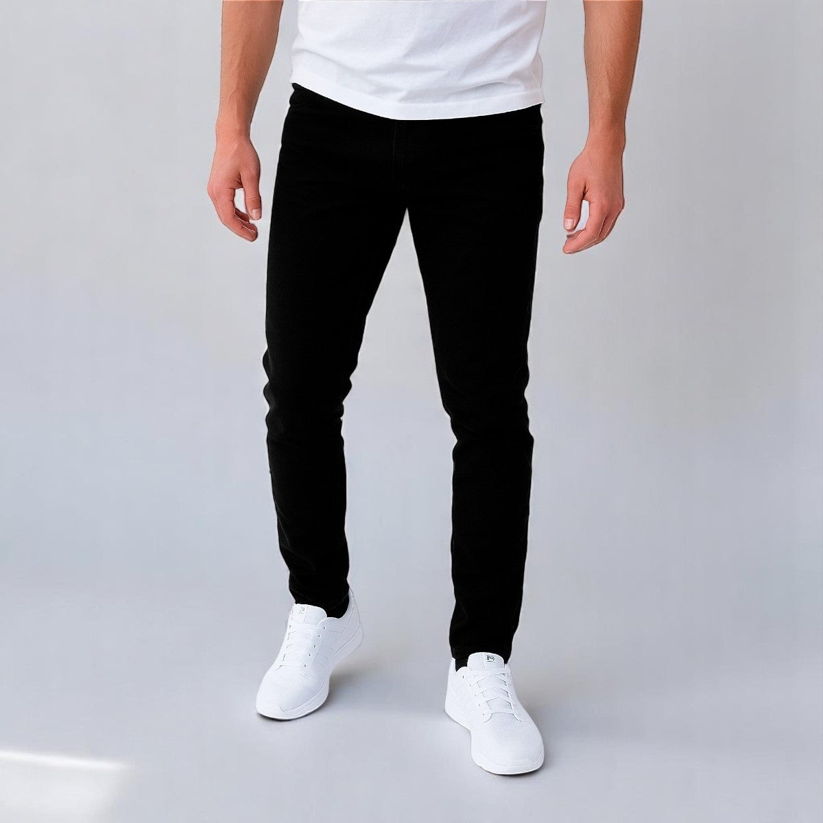 Pantalón Skinny de Gabardina stretch Para Hombre John Silver