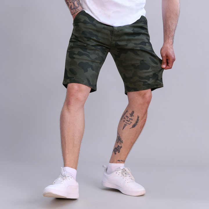 Bermuda Short de Gabardina Stretch John Silver