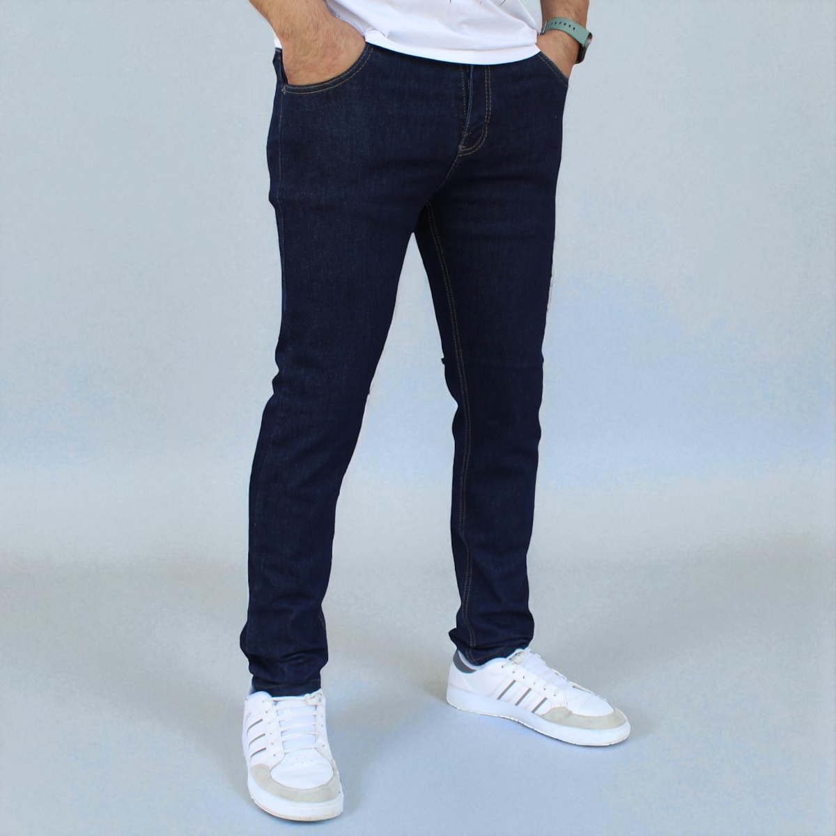 Pantalón Semiskinny de Mezclilla Stretch John Silver