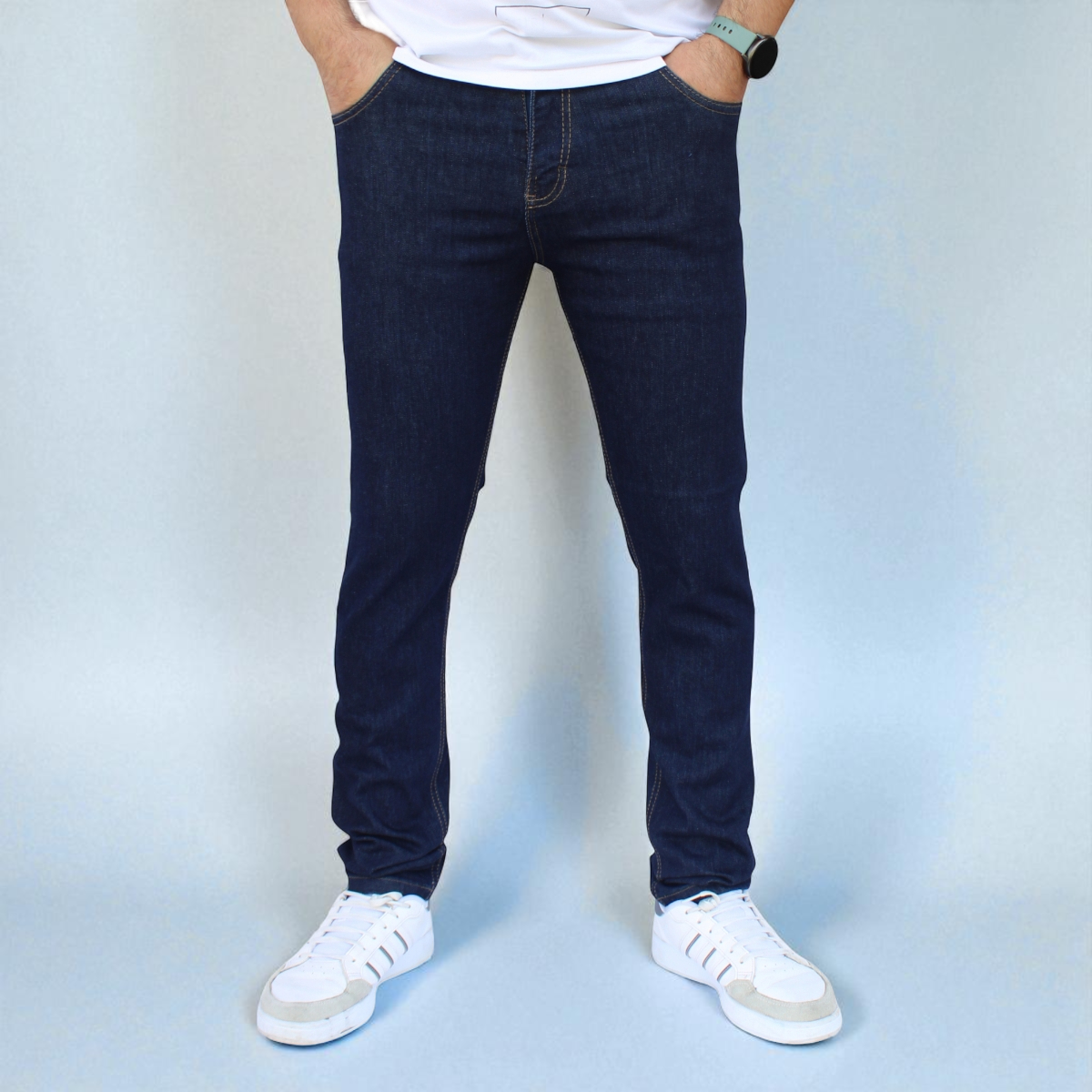 Pantalón Semiskinny de Mezclilla Stretch John Silver