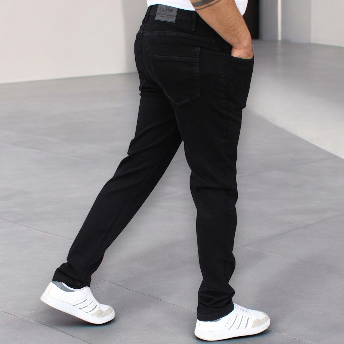 Pantalón Slim Fit de Mezclilla Stretch John Silver