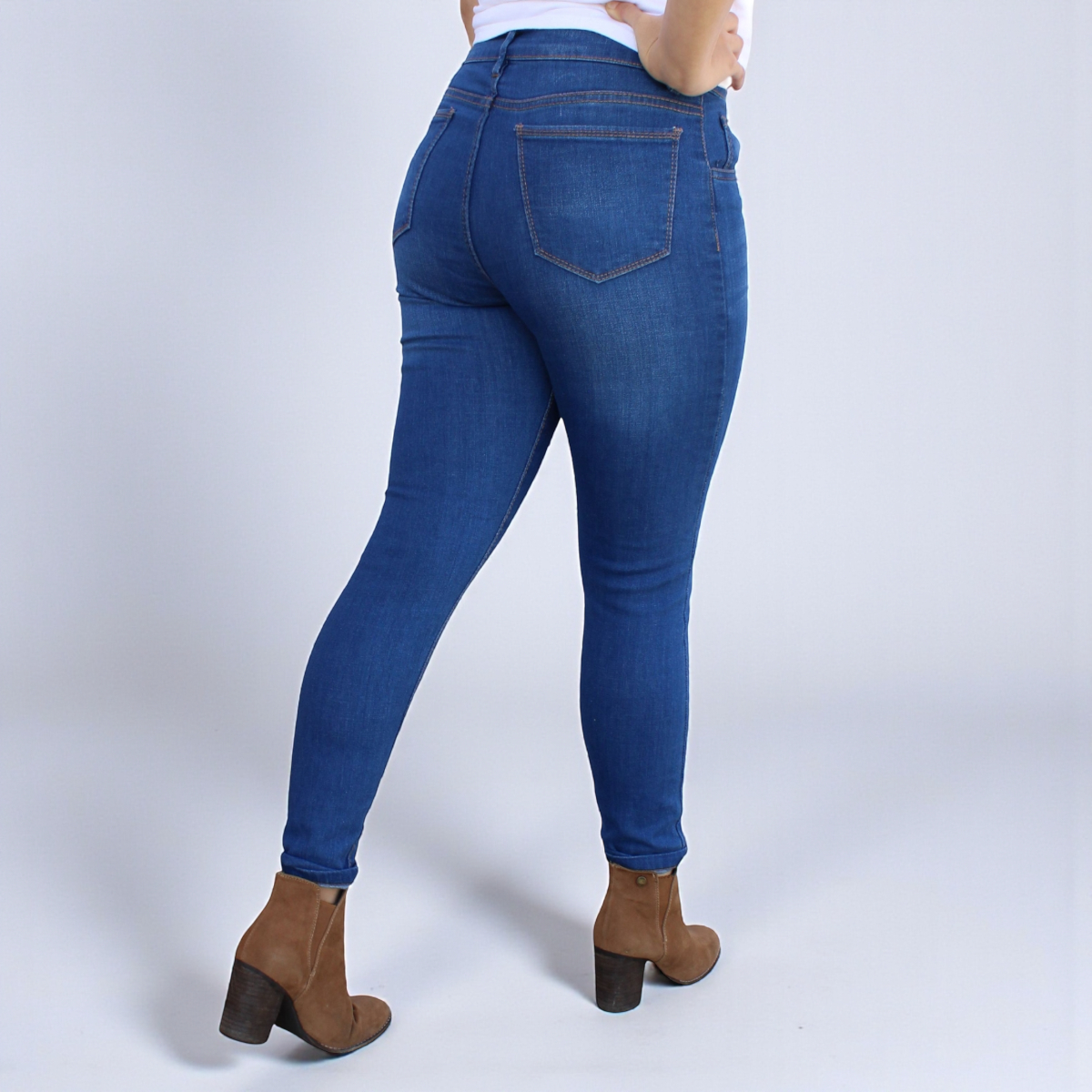 Pantalón Skinny Mezclilla Stretch Dama John Silver