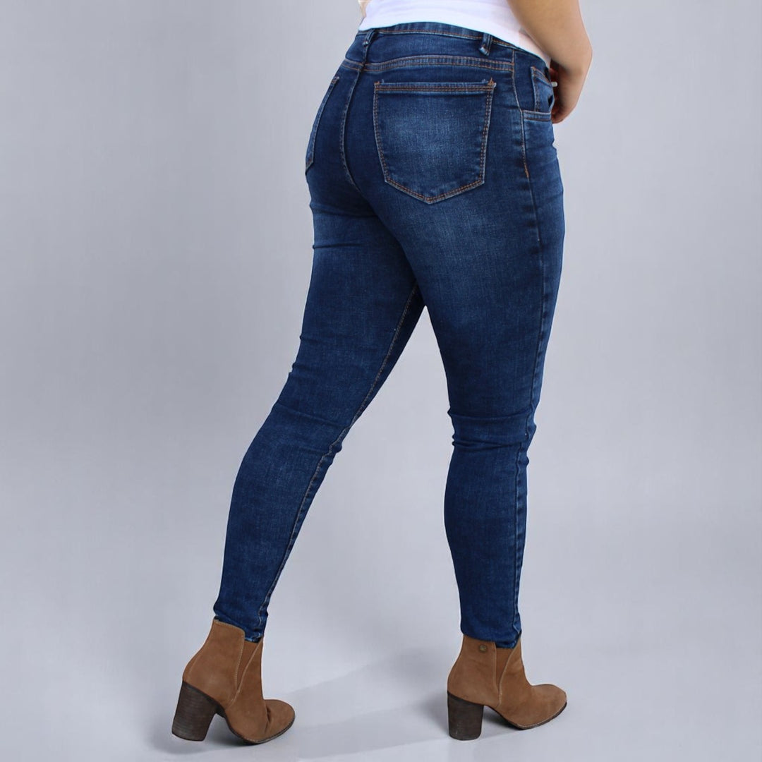 Pantalón Skinny Mezclilla Stretch Dama John Silver
