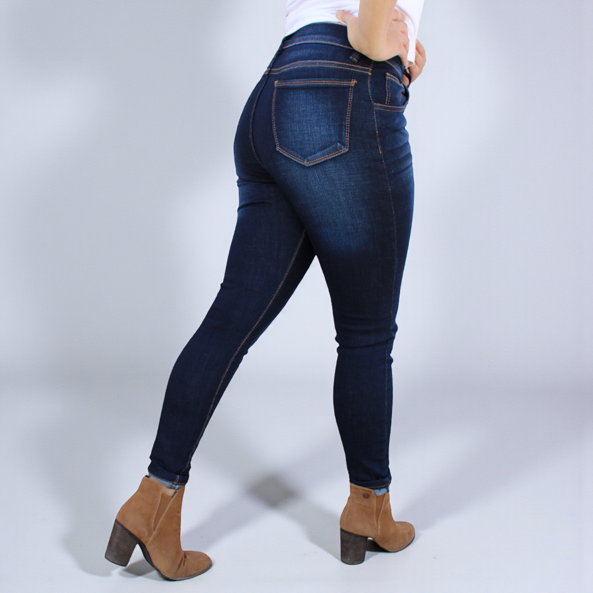 Pantalón Skinny Mezclilla Stretch Dama John Silver