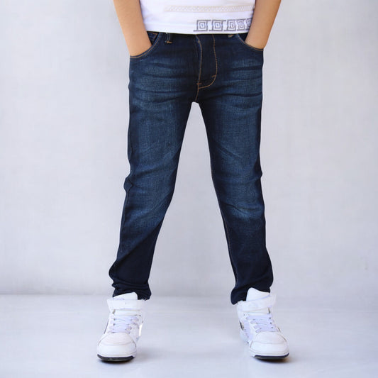 Pantalón Semiskinny de Mezclilla Stretch Para Niño John Silver