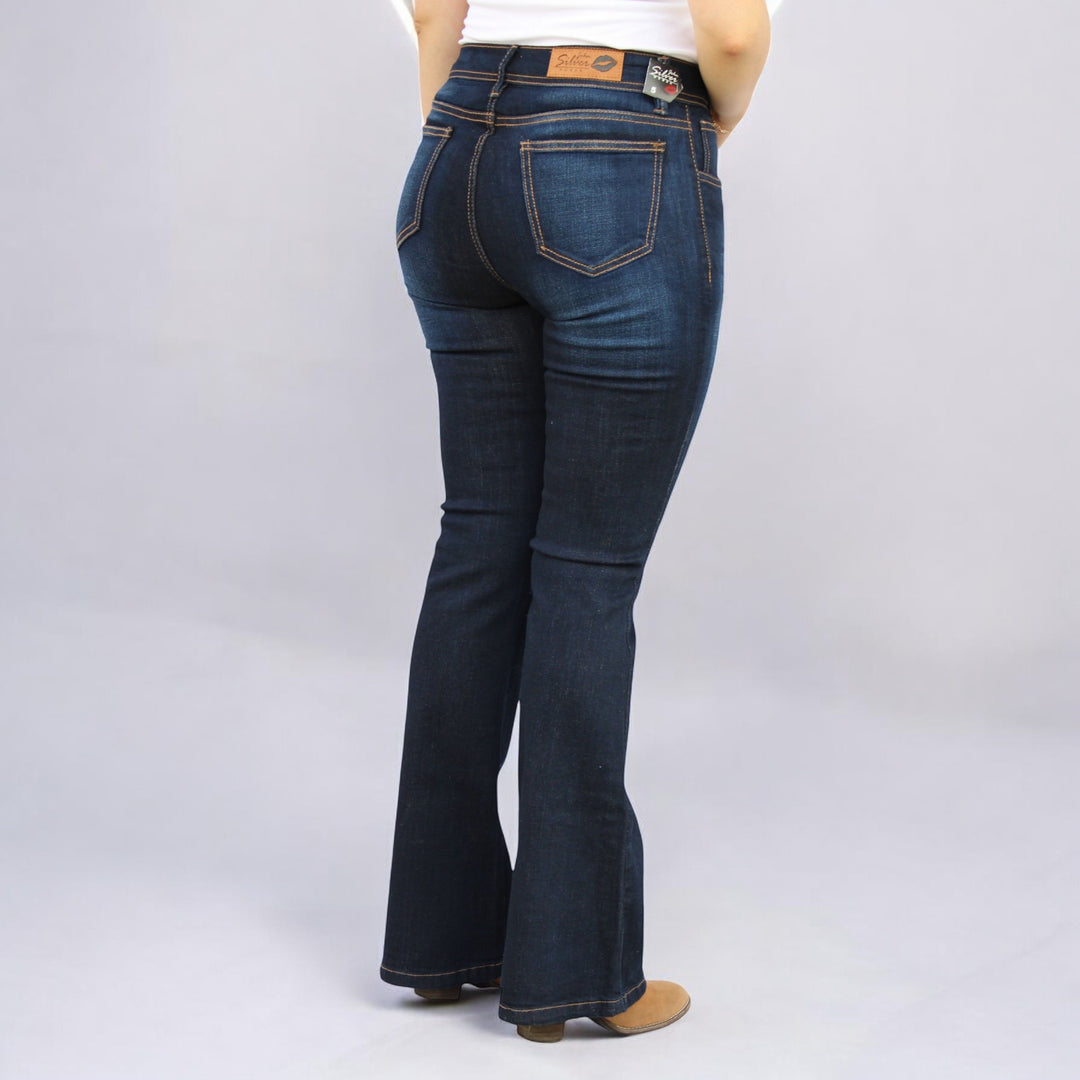 Pantalón Acampanado Mezclilla Stretch Dama John Silver