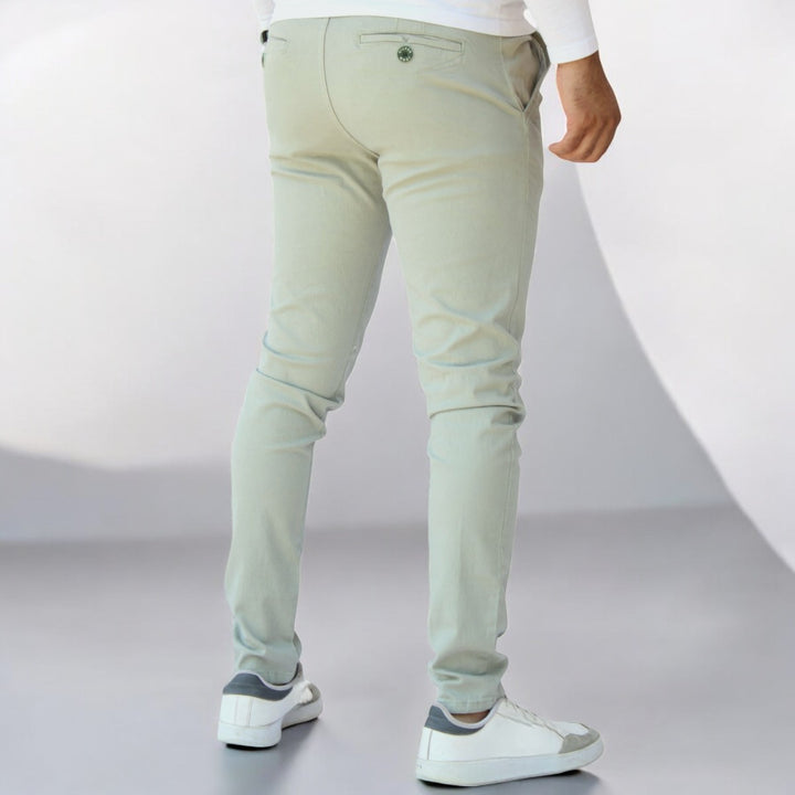 Pantalón Skinny de Gabardina stretch Para Hombre John Silver