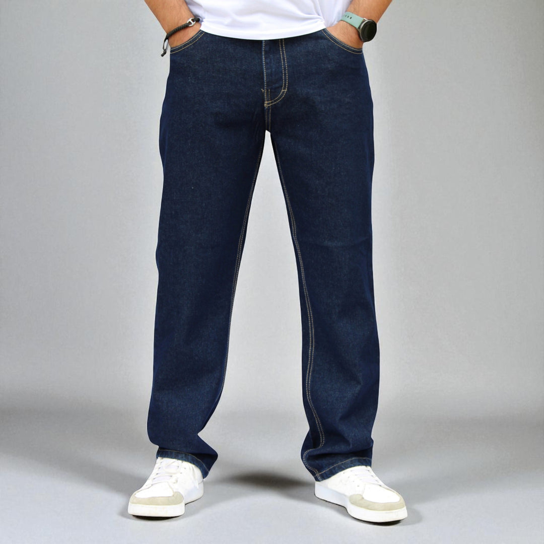 Pantalón De Mezclilla Recto John Silver