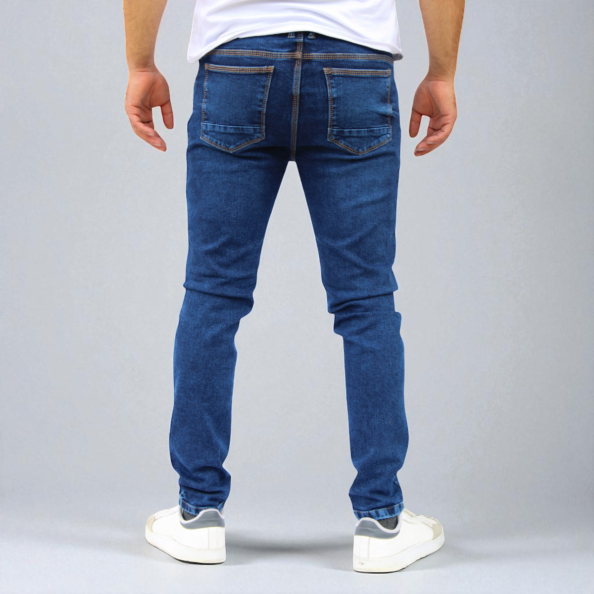 Pantalón Semiskinny de Mezclilla Stretch John Silver