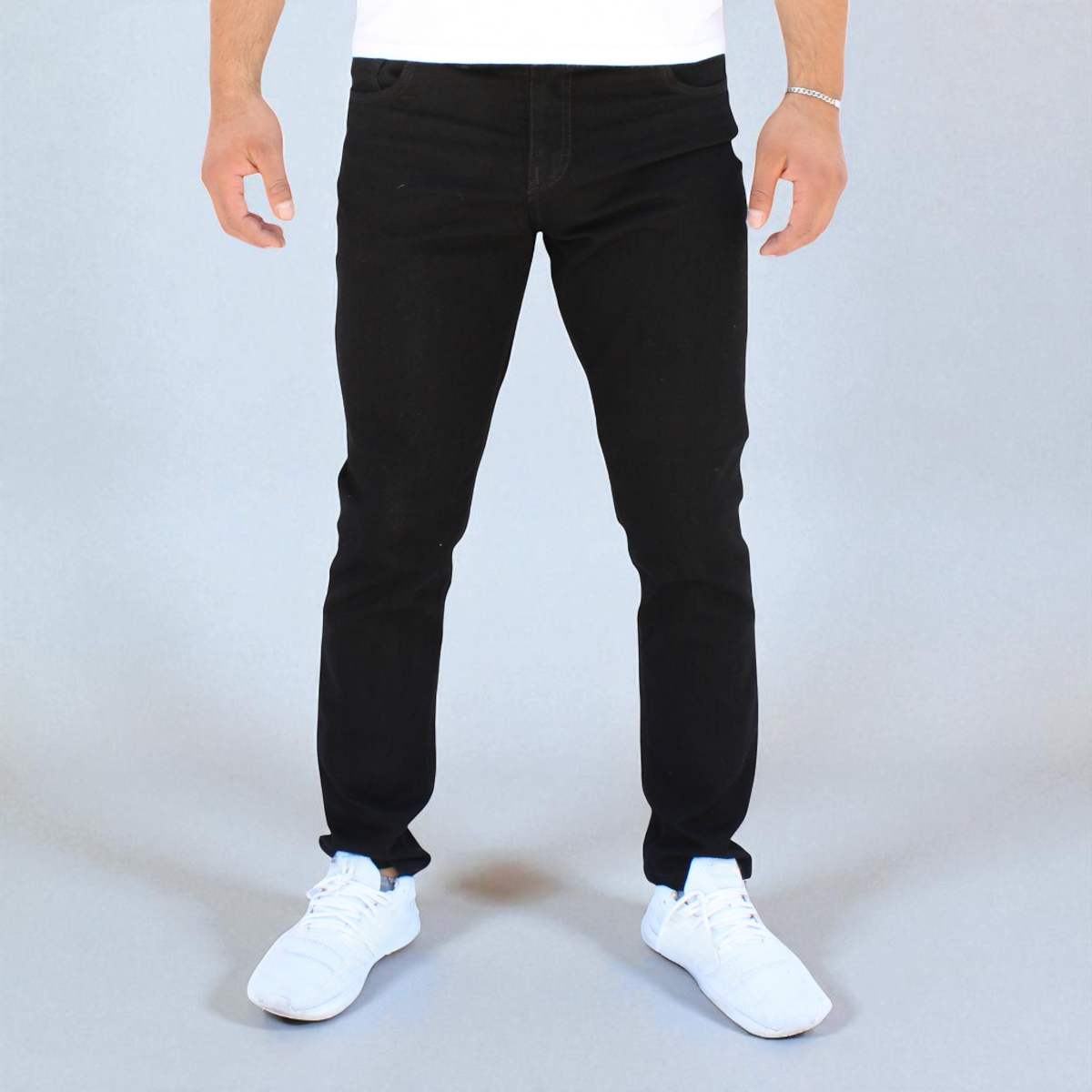 Pantalón Semiskinny de Mezclilla Stretch John Silver