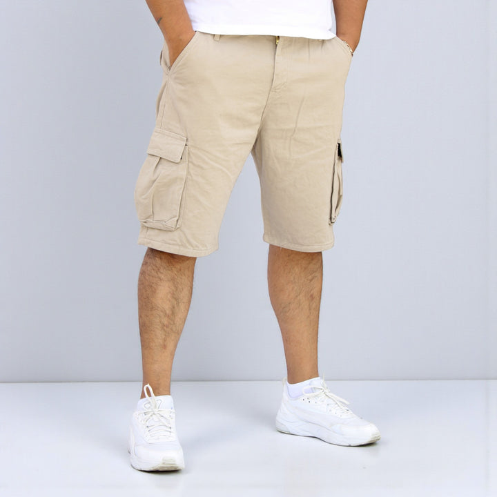 Bermuda Cargo De Gabardina Rígida John Silver