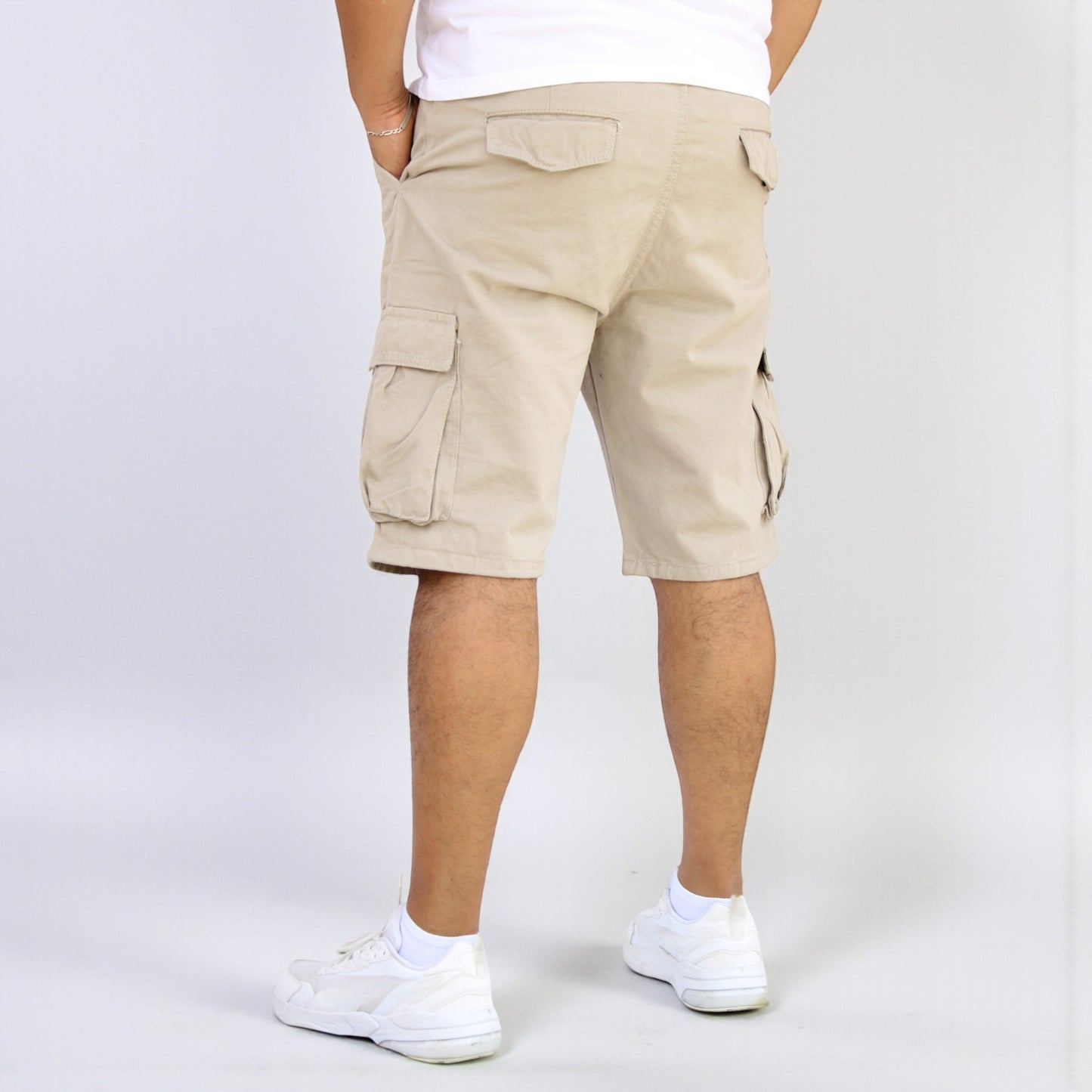 Bermuda Cargo De Gabardina Rígida John Silver