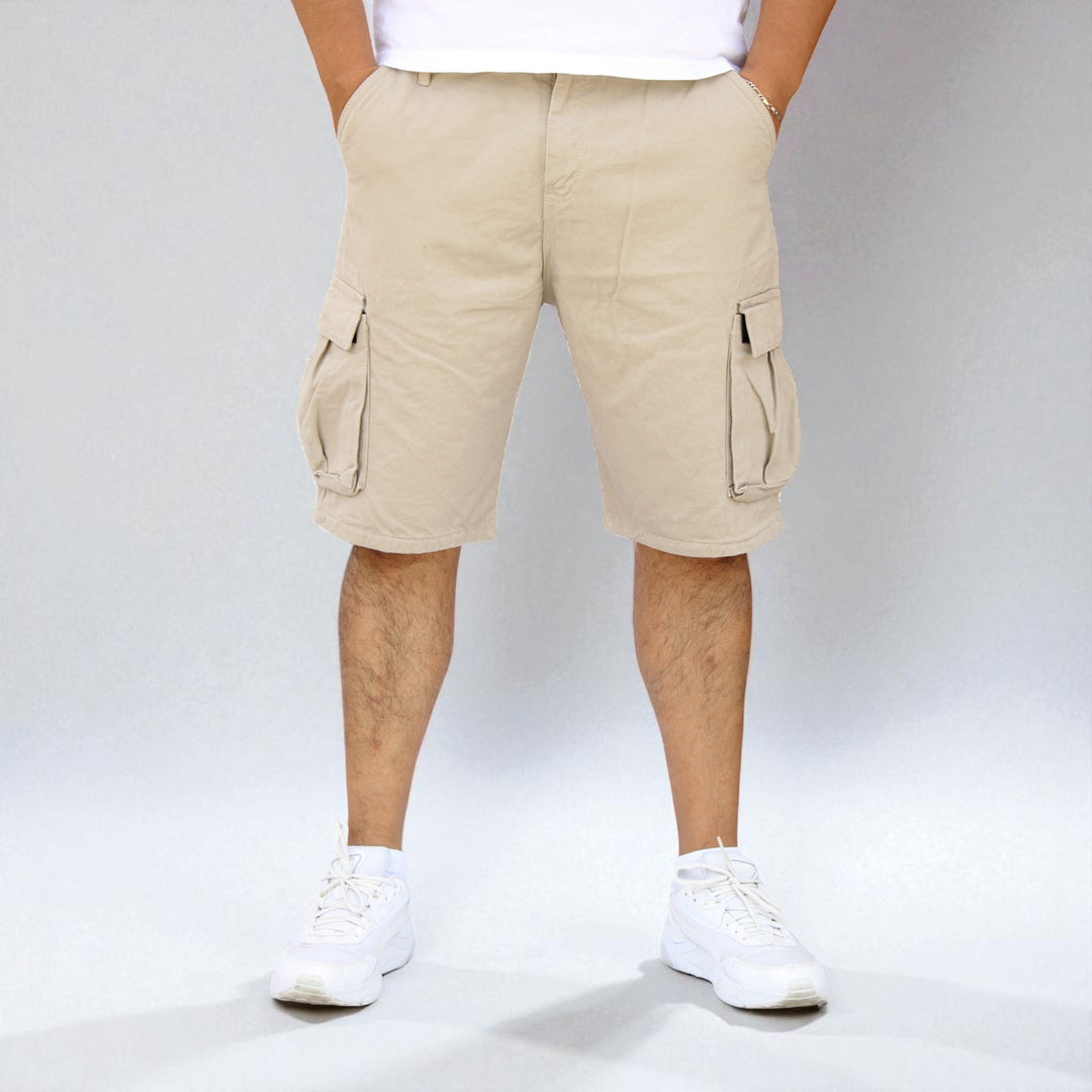 Bermuda Cargo De Gabardina Rígida John Silver