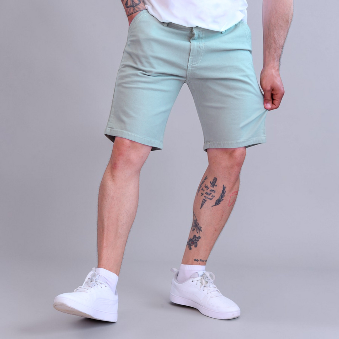 Bermuda Short de Gabardina Stretch John Silver