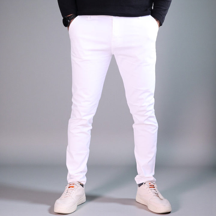 Pantalón Skinny de Gabardina stretch Para Hombre John Silver