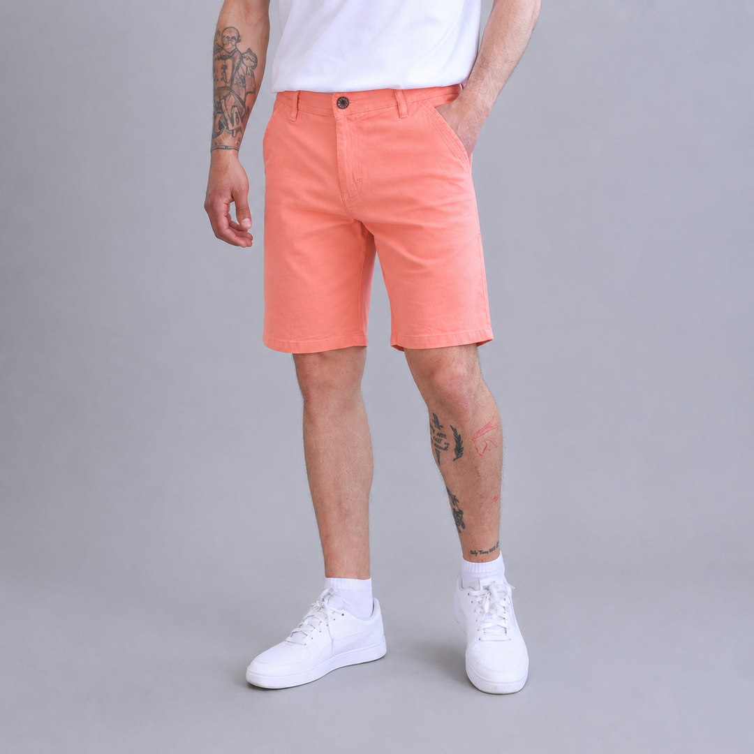 Bermuda Short de Gabardina Stretch John Silver