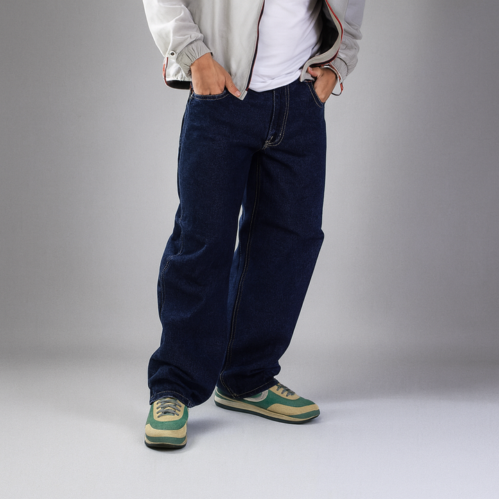 Pantalón De Mezclilla Baggy John Silver