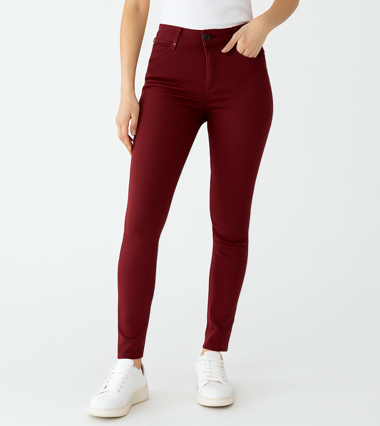 Pantalón Skinny Gabardina Stretch Dama John Silver