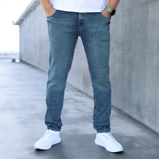 Pantalón Slim Fit de Mezclilla Stretch John Silver