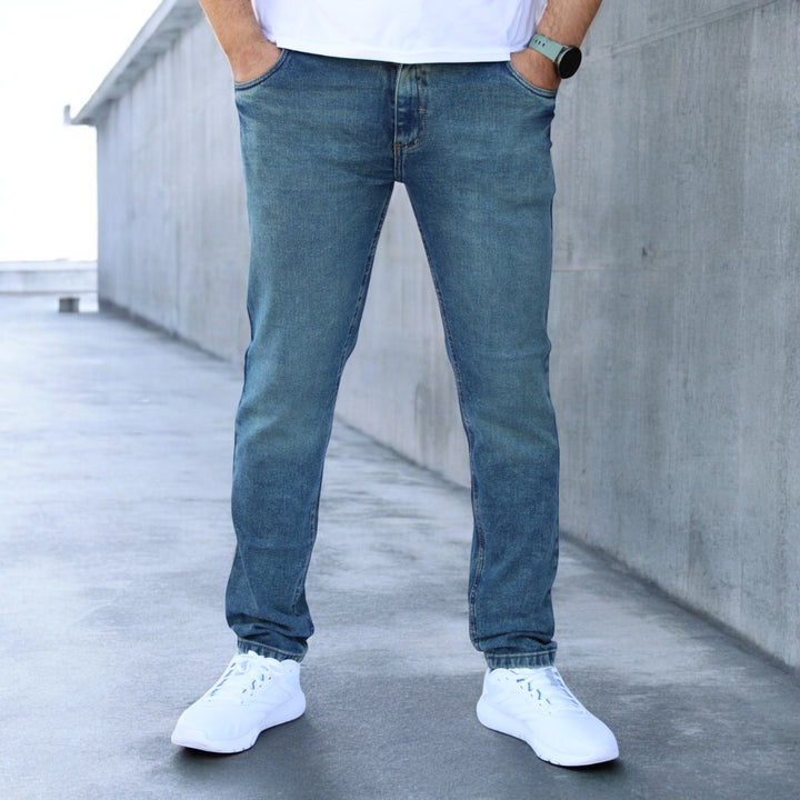 Pantalón Slim Fit de Mezclilla Stretch John Silver