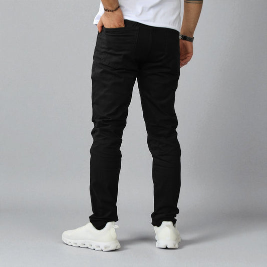 Pantalón Semiskinny de Gabardina Stretch John Silver