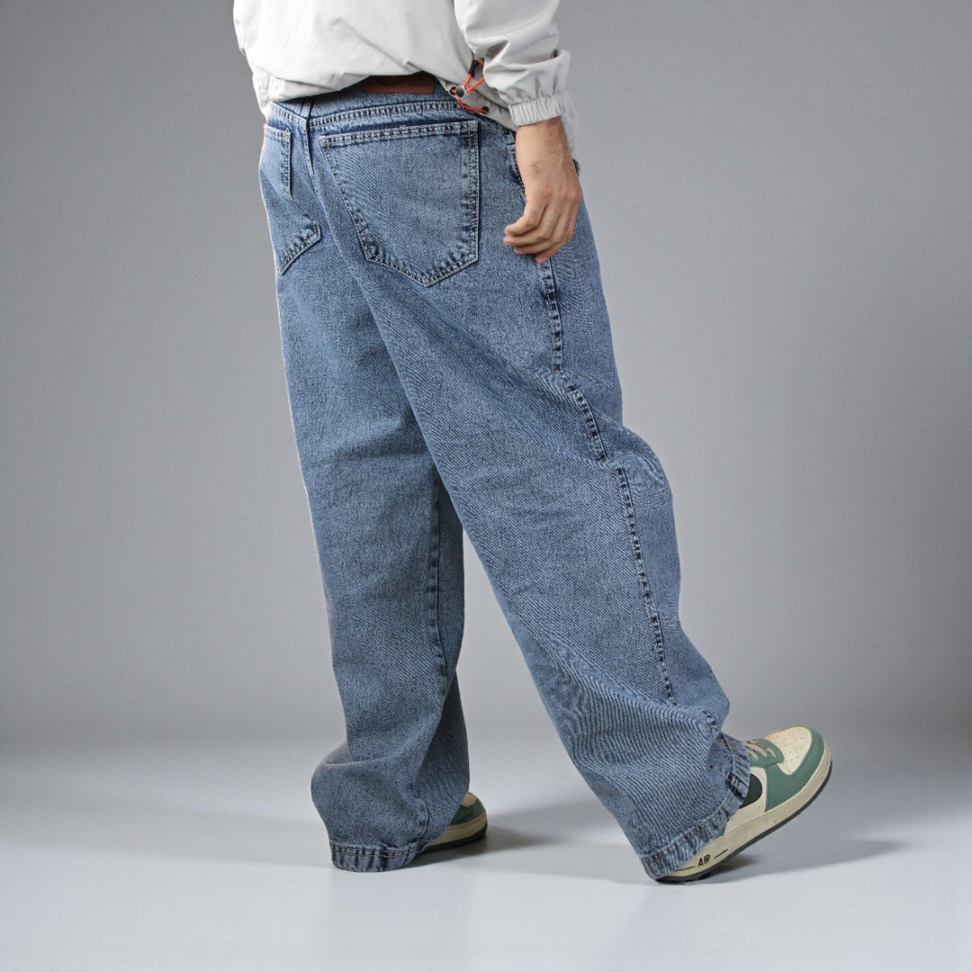 Pantalón De Mezclilla Baggy John Silver