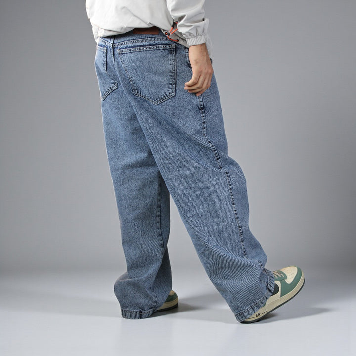 Pantalón De Mezclilla Baggy John Silver