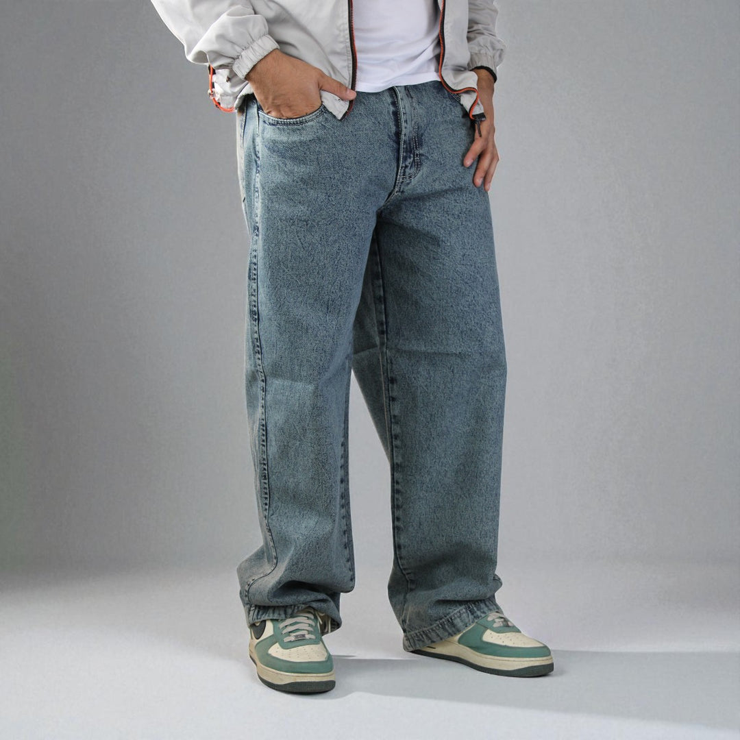 Pantalón De Mezclilla Baggy John Silver