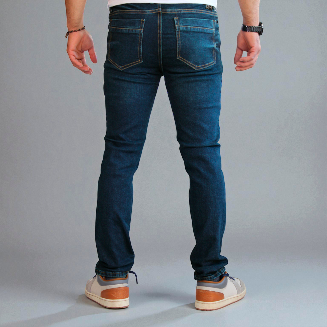 Pantalón Slim Fit de Mezclilla Stretch John Silver