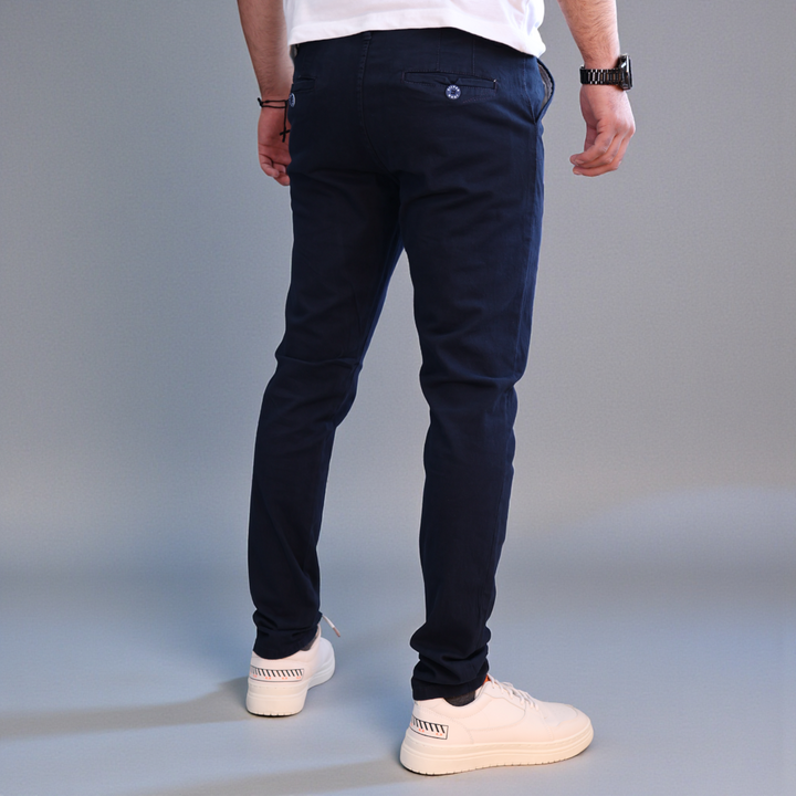 Pantalón Skinny de Gabardina stretch Para Hombre John Silver