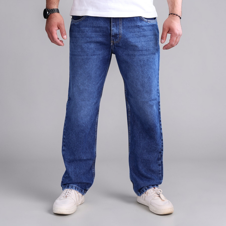 Pantalón De Mezclilla Recto John Silver