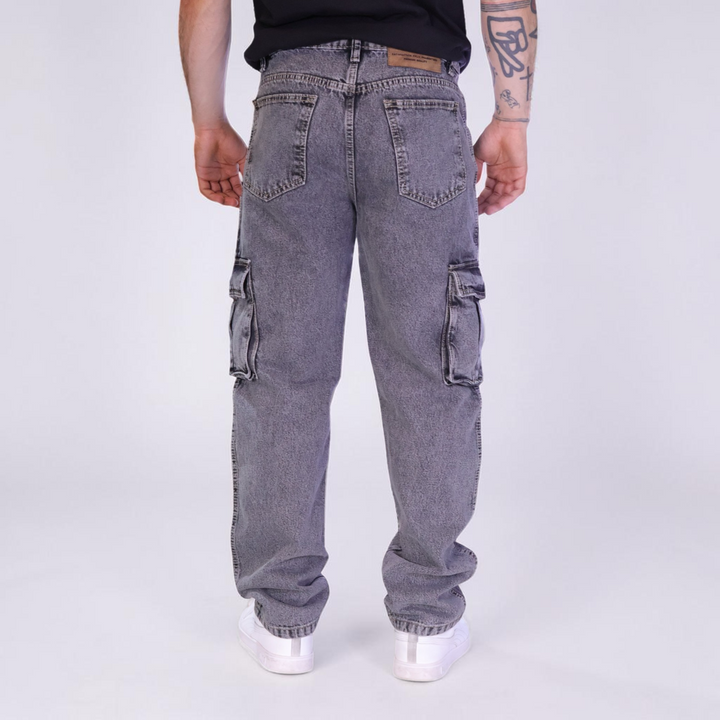 Pantalón Cargo de Mezclilla John Silver