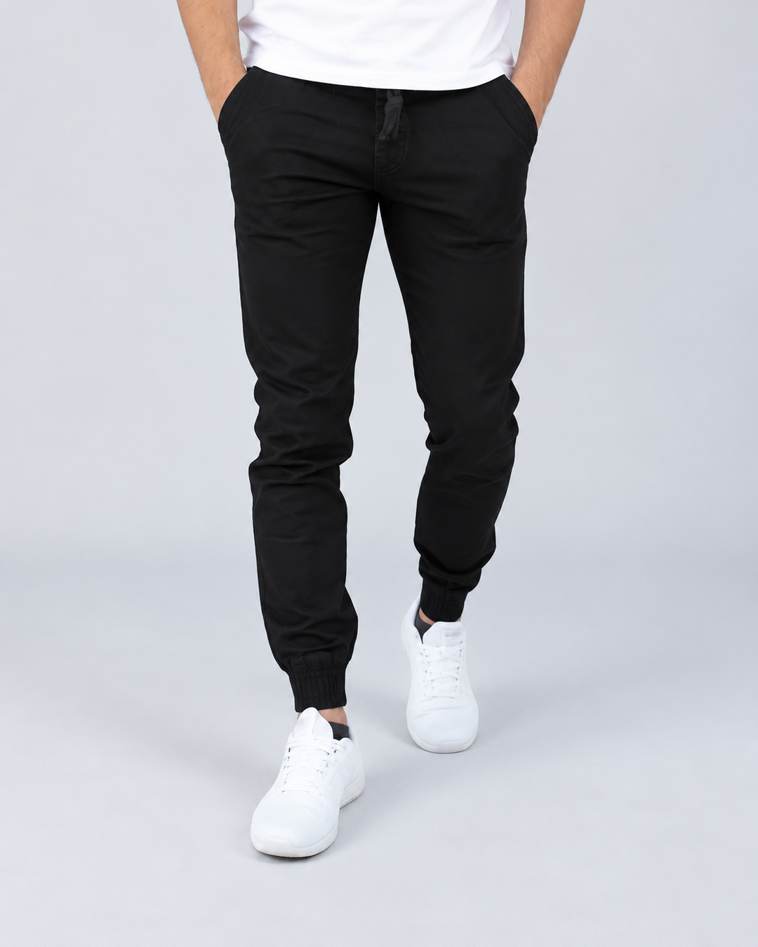 Pantalón Jogger de Gabardina Stretch John Silver