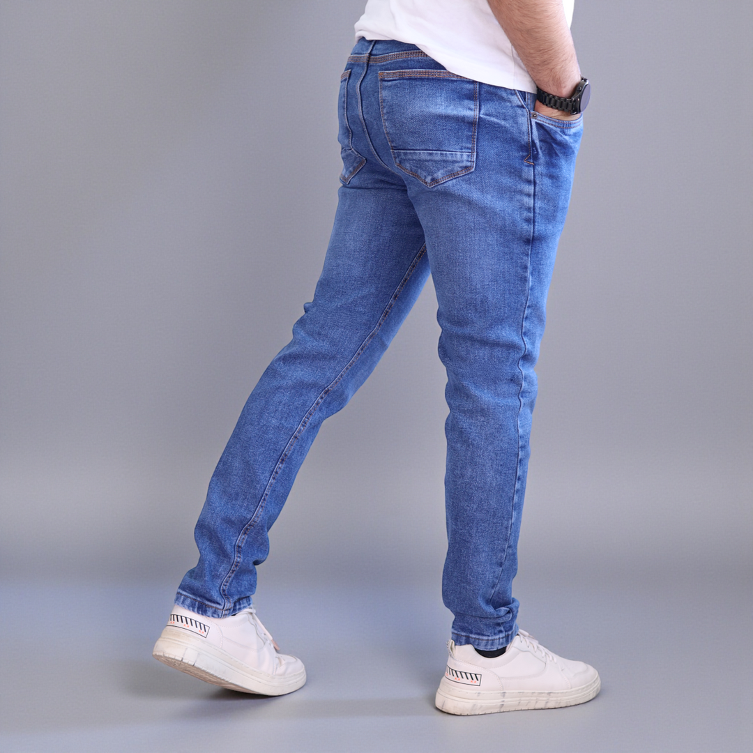 Pantalón Semiskinny de Mezclilla Stretch John Silver