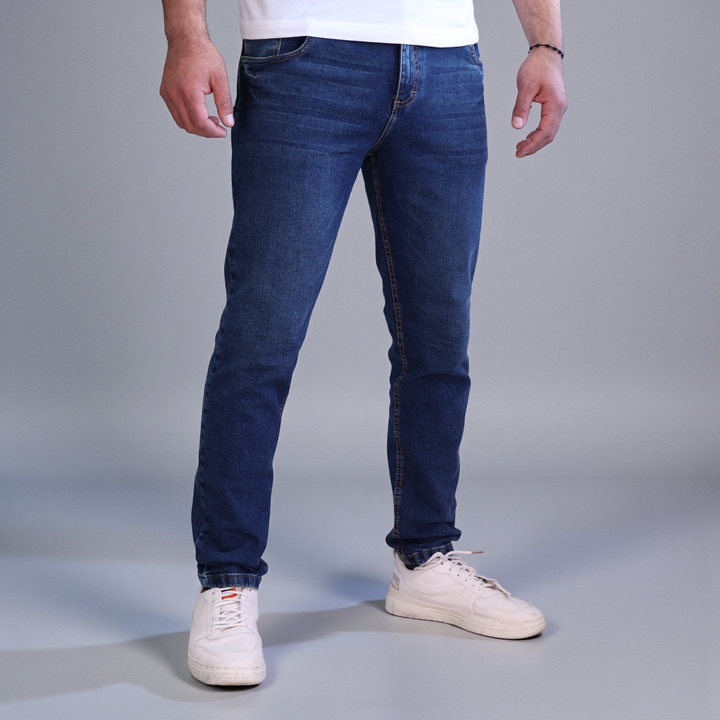 Pantalón Semiskinny de Mezclilla Stretch John Silver