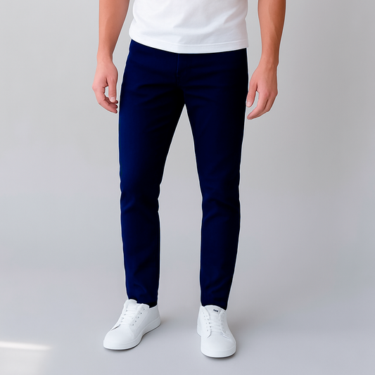 Pantalón Skinny de Gabardina stretch Para Hombre John Silver