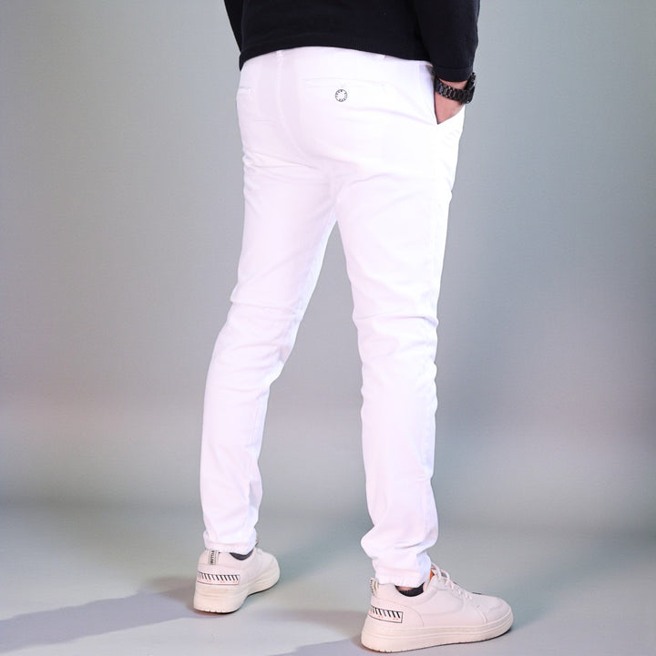 Pantalón Skinny de Gabardina stretch Para Hombre John Silver