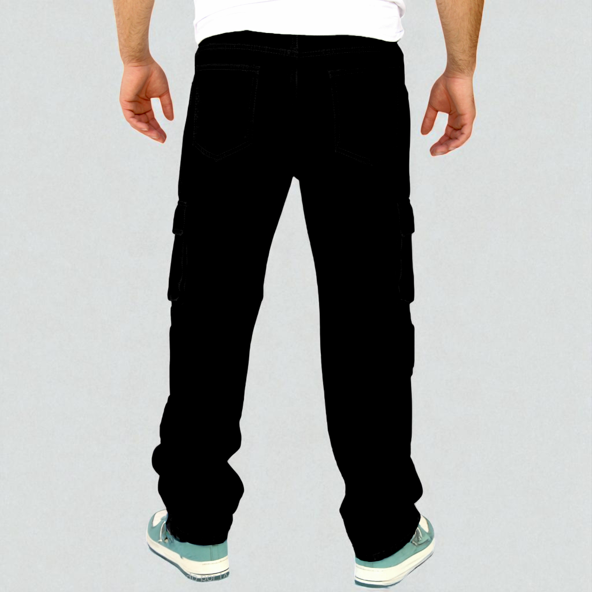 Pantalón Cargo de Mezclilla John Silver