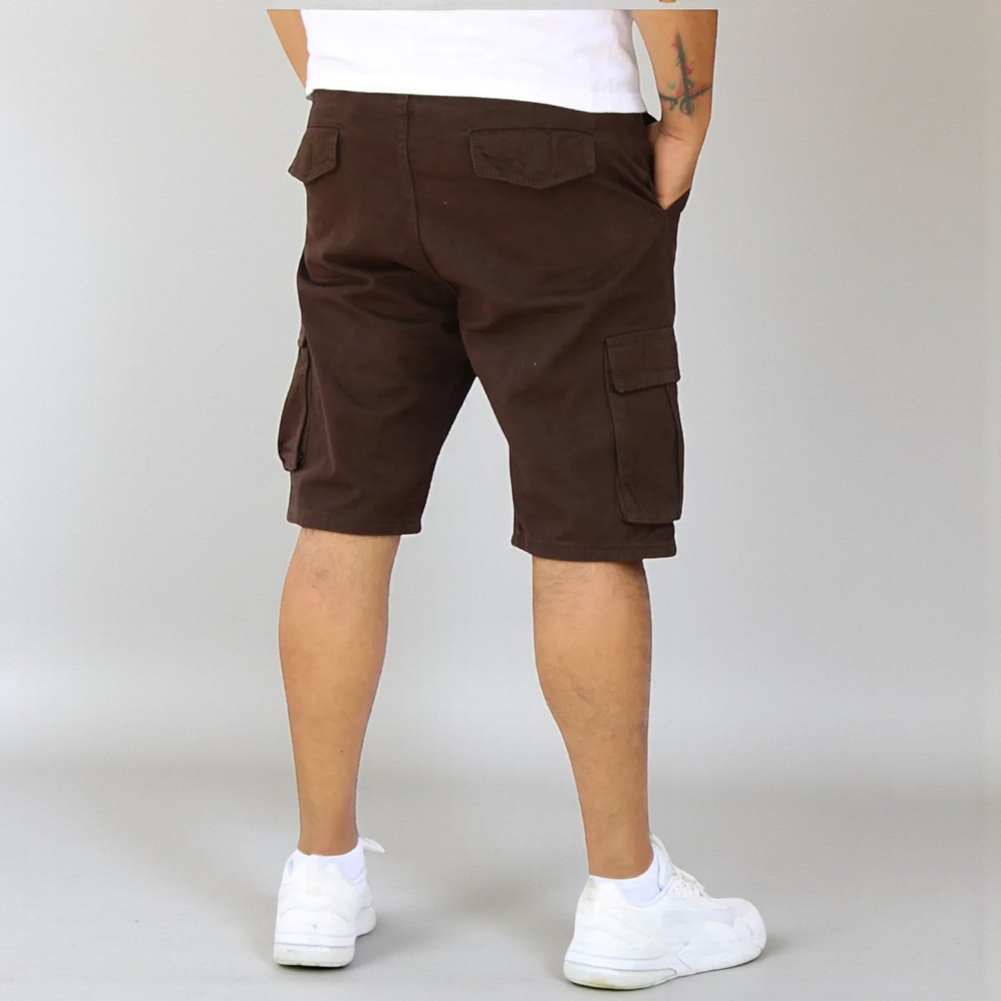 Bermuda Cargo De Gabardina Rígida John Silver