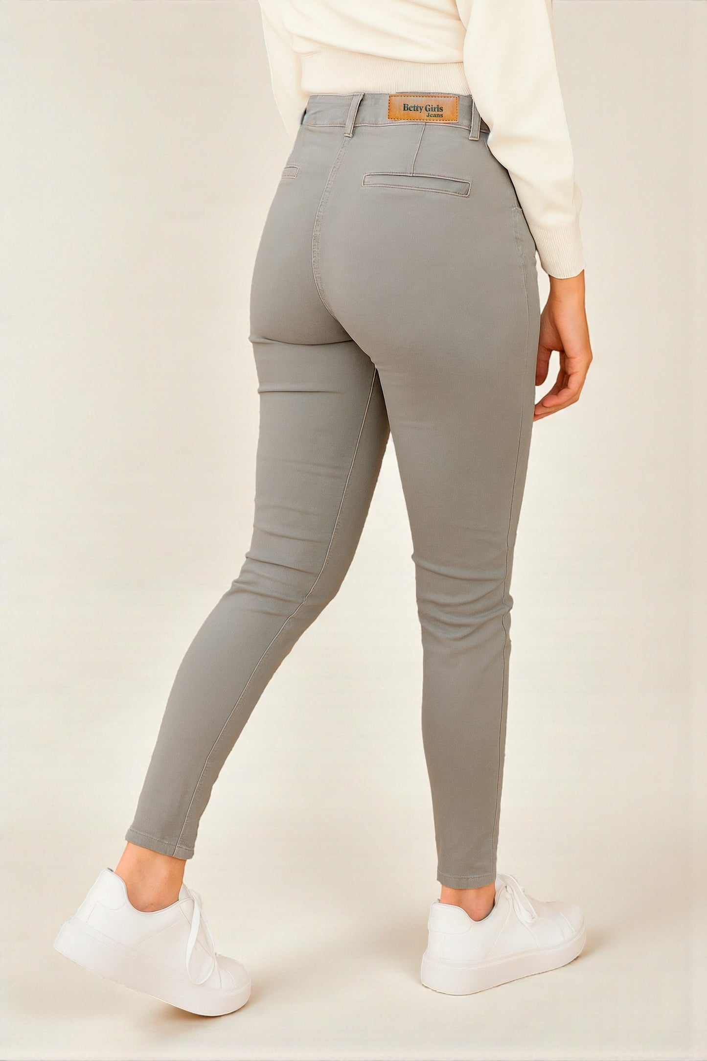 Pantalón Skinny Gabardina Stretch Dama John Silver